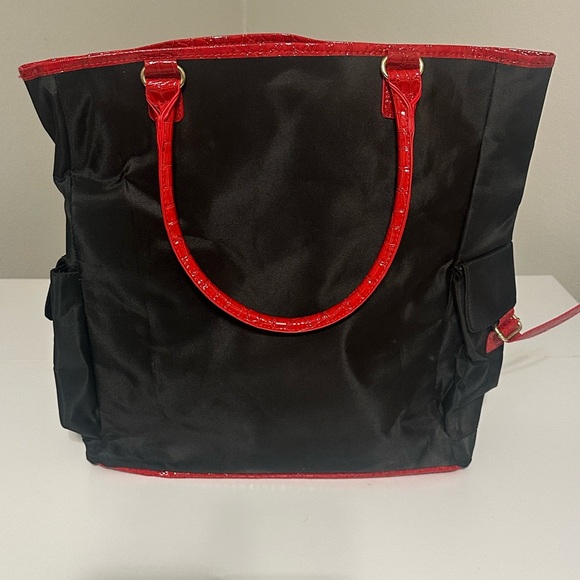 Ed Hardy Black and Red Tote Bag - Picture 7 of 10
